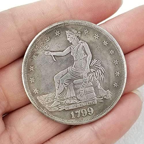 1799 US S Седи в Цветето Чуждестранна Възпоменателна Монета са подбрани Антични Възпоменателна Монета 42ACoin