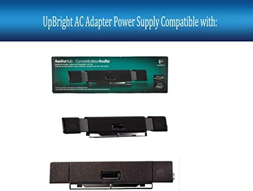 Адаптер UpBright 13,5 На ac/dc, Съвместими с Logitech S-00041 S00041 USB Аудио Хъб Колона AudioHub Говорител S024EU1350170 13,5