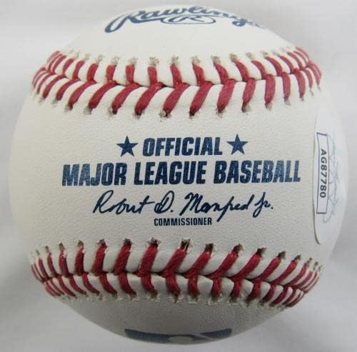 Рафаел Палмейро Подписа Автограф Rawlings Baseball JSA COA - Бейзболни Топки с Автографи