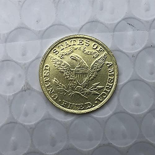 1866 Американски Монети Liberty Орел, Златна Криптовалюта, Любима Монета, Реплика, Възпоменателна Монета, Са Подбрани Монета, Щастлива