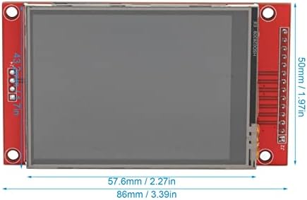 Aoutecen SPI LCD дисплей Тъчпад И 4 Линии за Комуникация с 2.8-инчов TFT LCD дисплей Модул 240X320 Резолюция от 5 На 3,3 На 9 o