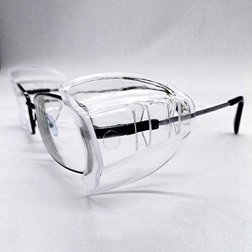 Tooya 6 Чифта Защитни очила Със Странични плочи Прозрачен Гъвкав Външен панел е Подходящ за точки за малкия и среден размер