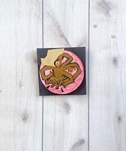 Сърбеж Яде - Малък Черно-розово Колаж с образа на Ръцете на Стивън Танненбаума