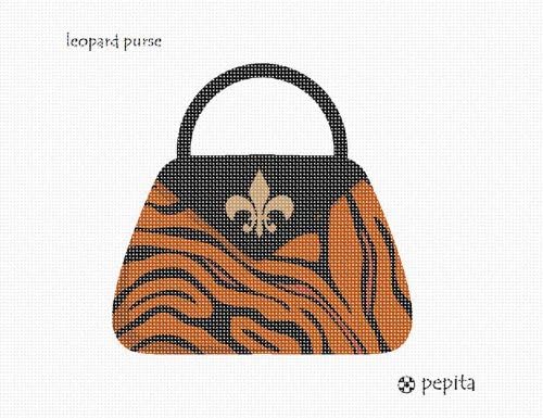 комплект за бродиране pepita: Леопардовая чанта, 10 x 7
