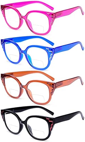 Eyekepper 4-pack Бифокални Очила за Жени с Овални лещи за двухфокусных считывателей