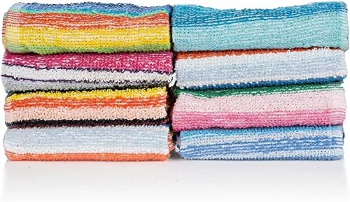 CASA COPENHAGEN - Основни Кърпи Премиум-клас в ивица от 100 броя в опаковка - различни цветове