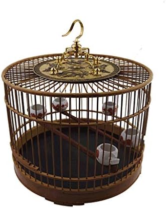 Птичья Клетка Препоръчва Материал Птичья Клетка с кука Външна и Вътрешна Птичья Вила В Китайски Стил Реколта Птичья Клетка за Папагали