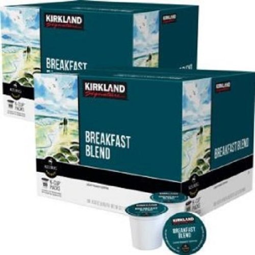Кафе Kirkland Breakfast Blend на една чаша за Keurig на пивоварите K-cup, 50 мл.