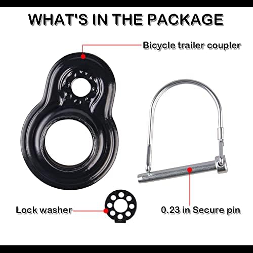 Прикачното устройство за велосипед с ремарке е Съвместимо с вдигане велосипедными ремаркета и полуремаркета, Сцепными устройства