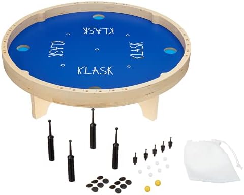 KLASK 4: Вълнуваща игра за 4 играча - за възрастни и деца от всички възрасти, което е наполовина джаги, наполовина въздушен хокей
