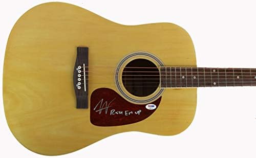 Austin Webb Raise Em Up Акустична китара с Автограф на PSA/DNA AA86780