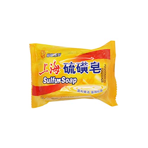 Сапун Bee & Flower Шанхай Sulphur Soap 10% увеличение на Сапун за лице и тяло със съдържание на сяра 3,4 Грама