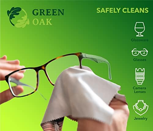 Почистващи кърпи от микрофибър Green Oak Премиум-клас от микрофибър за всички LCD екрани, настолни компютри, лещи и чувствителни