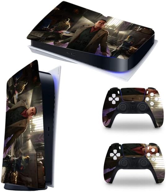 Go Around Зомби-кожа за PS5 за Playstation 5 Disc Издание с пълен комплект конзола и контролер (подходящ само за версията за Ps5