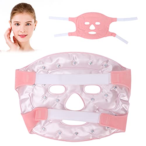 Охлаждаща маска за лице - Множество гел маска за лице за гореща и студена терапия - Нашата ледена маска за лице Успокоява подуване