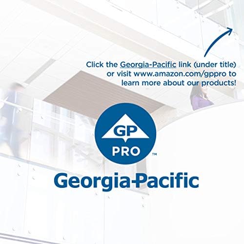 2-Слойна Многослойни хартиени кърпи на премиум серията GP Georgia-Pacific Professional от GP PRO; Бял; 2344214; 150 Кърпи в пакет;