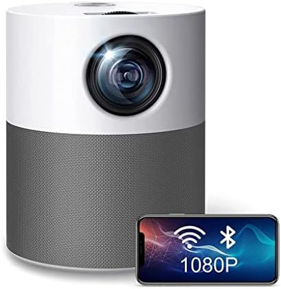 ZGJHFF P52 led проектор 1280*720 Преносим за домашно кино 3600 Лумена Android Video в прожектор 1080P Поддръжка на динамиката (Цвят:
