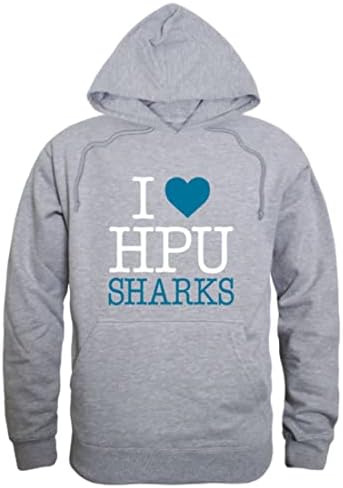 W Republic обичам Хавай Pacific University Акули Флисовые Блузи с качулка