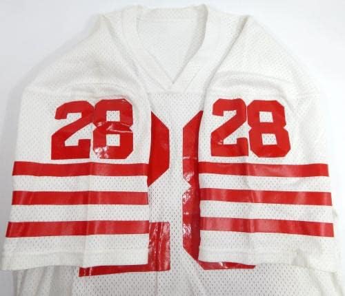 В края на 1980-те - началото на 1990-те години В играта San Francisco 49ers 28 е Използвана Бяла Риза 44 748 - Използваните тениски