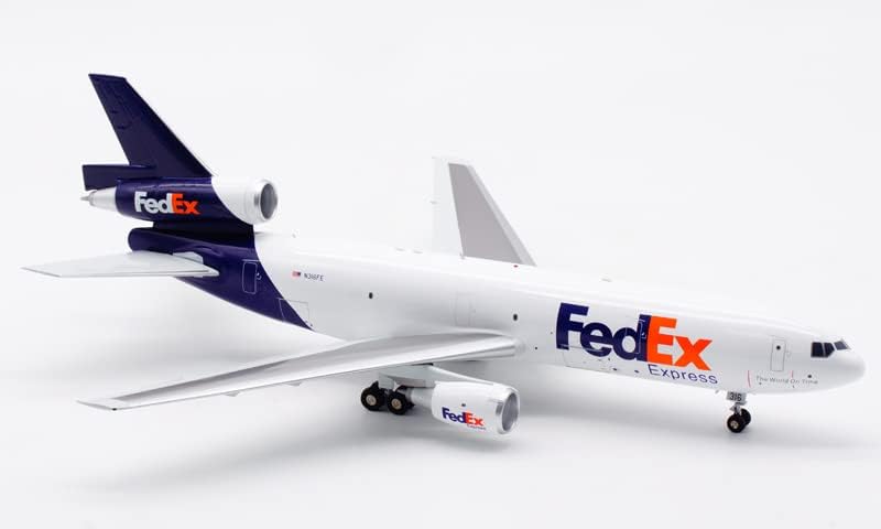 B-Модели за FedEx Express за Mcdonnell Douglas DC-10-30F N316FE По целия свят за еднократна употреба МОНОЛИТЕН ПОД налягане Модел