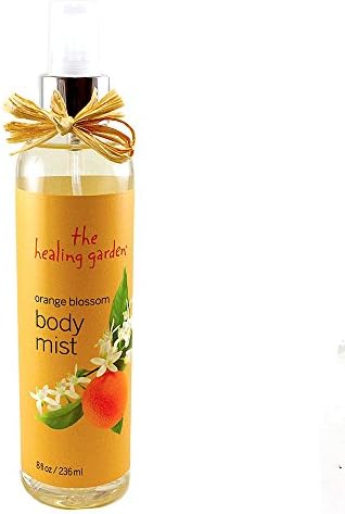 Pdc Брендирует Овлажняващ крем за тяло Healing Garden Orange Blossom Body Mist за жени, 8-унция