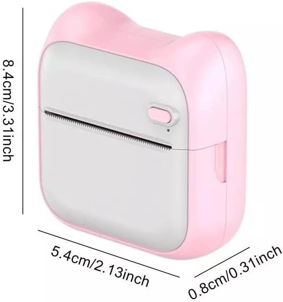 Джобен термопринтер LUKEO Portable Mini Connect Photo Label (Цвят: D, размер: 1)