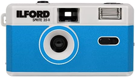 Ilford Спрайт 35-II многократна употреба /, акумулаторна батерия 35-мм аналогов филмов фотоапарат (син и черен)