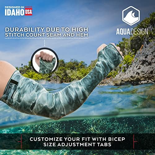 Слънчеви Ръкави Aqua Design Arm за Мъже с Защита от Uv Компресия Калъфи за Ръцете