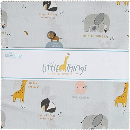 Little Things 10 Stacker 42 10-инчов квадрата бутер торта Riley Blake Designs 10-12150-42