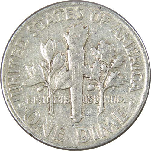 1962 Рузвелт Стотинка AH ЗА Добра монета на САЩ от 90% Сребро и 10 карата, са подбрани