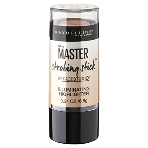Maybelline New York Makeup Facestudio Master Strobing Stick, Светло Переливающийся хайлайтер, 0,24 грама.