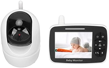Камера Радионяни, Безжична следи бебето 2.4 G WiFi, Видеоняня 720P 3.2 с двустранно звук, инфрачервено нощно виждане, мониторинг