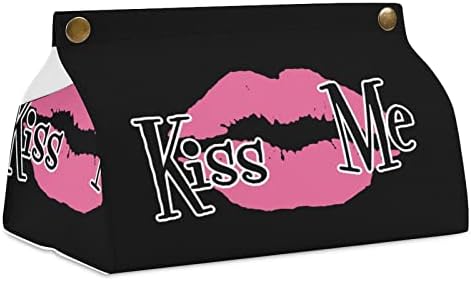 Kiss Me Кутия За Салфетки Органайзер на Капака За Хартия За Лице Калъф Притежателя Диспенсер За хартиени Кърпички Тенис на Декоративни