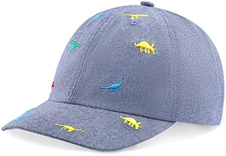 Бейзболна шапка за момчета, Лятна Шапка за малки момичета, Солнцезащитная Шапка с Динозавром, Детски Шапки шофьор на камион на 1-3