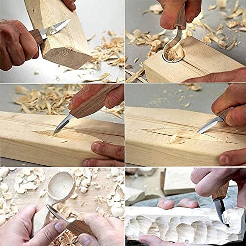Направи си САМ Нож за дърворезба, набор от инструменти за ръчна дърворезба, Набор от Ножове за дърворезба, Дървообработващи Ръчни